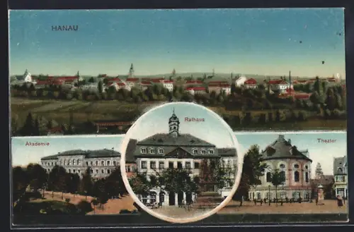 AK Hanau, Rathaus, Akademie, Theater