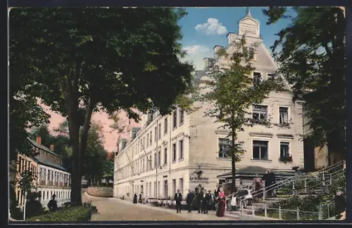 AK Wolkenstein i. Erzgeb., Kur- und Badehaus