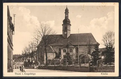 AK Thum i. Erzgebirge, Kirche