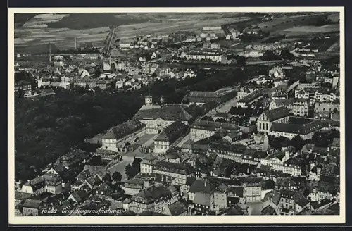 AK Fulda, Original-Fliegeraufnahme