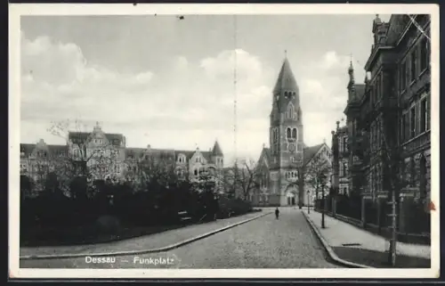 AK Dessau, Funkplatz