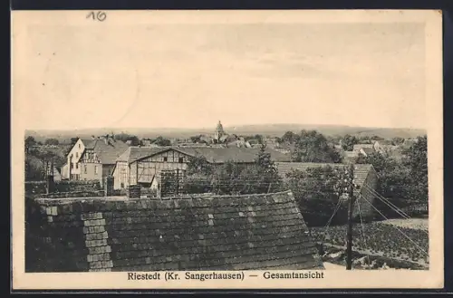 AK Riestedt /Sangerhausen, Gesamtansicht