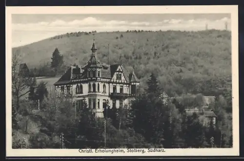 AK Stolberg / Harz, Christliches Erholungsheim