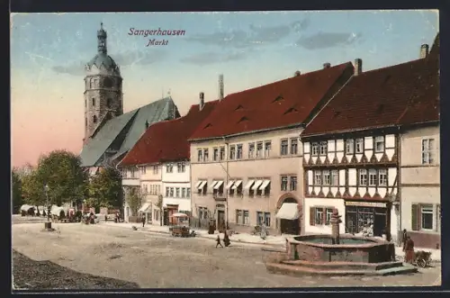 AK Sangerhausen, Markt