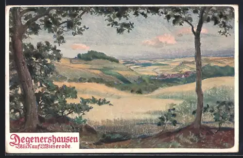 AK Degenershausen, Blick auf Wieserode