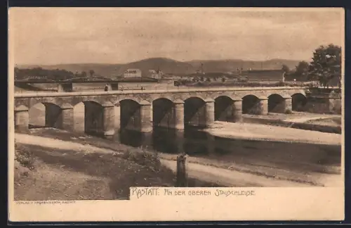 AK Rastatt, An der oberen Stauschleuse