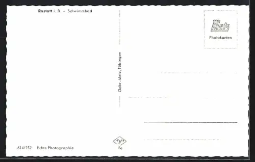 AK Rastatt i. B., Schwimmbad