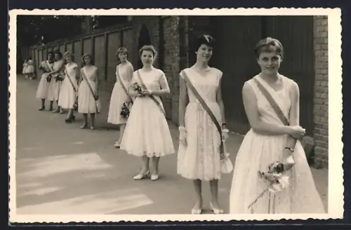 Foto-AK Hildesheim, Sängerfest 1958, Festumzug