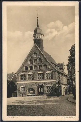 AK Krempe, Blick auf das Rathaus