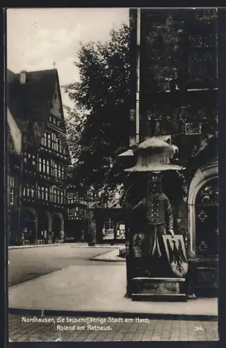 AK Nordhausen, Roland am Rathaus