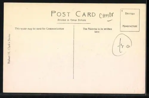 AK Guilden Morden, street scene with residential houses