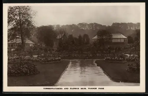 AK Stockport, Conservatories and Flower Beds in Vernon Park
