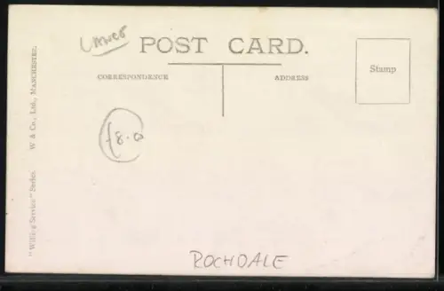 AK Rochdale, Esplanade with tramway tracks