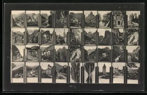 AK Meissen /Sachsen, Kretzschmar & Schatz, Inh. Hermann Seibt, Kartentafel mit Einrichtung zum Aufhängen