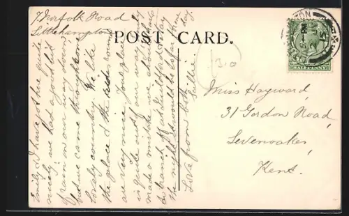 AK Littlehampton, The Paris Church, Interior