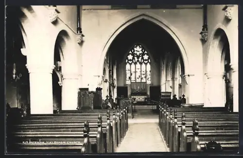 AK Icklesham, Interior of Icklesham Church