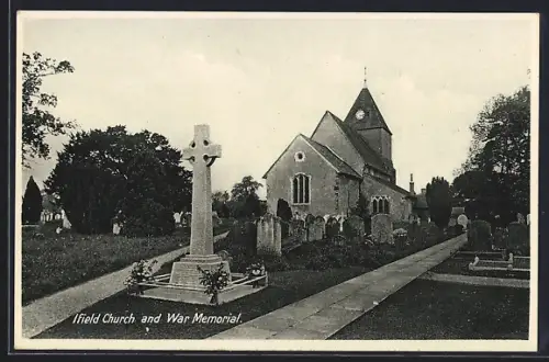 AK Ifield, Ifield Church and War Memorial