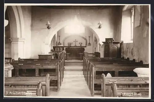 AK Friston, Friston Church, Interior