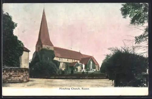 AK Fletching /Sussex, Fletching Church