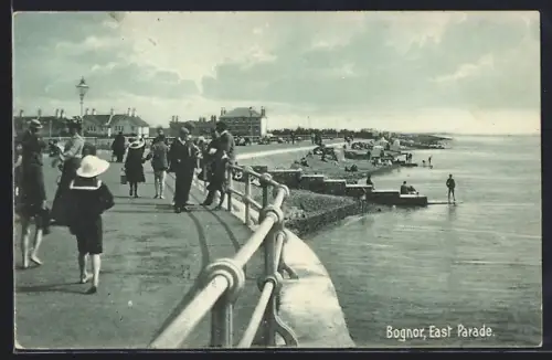 AK Bognor, East Parade and shore