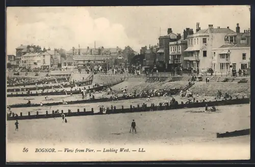 AK Bognor, View from Pier, looking west
