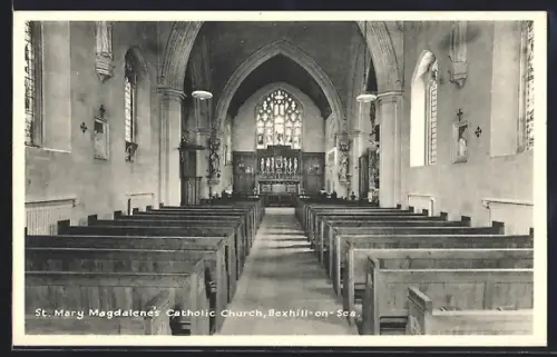 AK Bexhill-on-Sea, St. Mary Magdalene`s Catholic Church, Interior