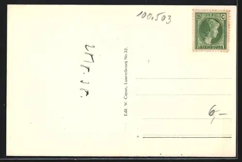 AK Echternach, Vue prise du Trosknepchen