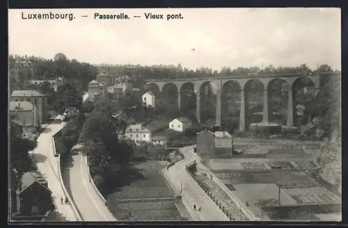 AK Luxembourg, Passerelle, Vieux pont