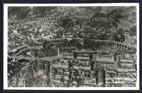 AK Luxembourg, Vue Aérienne