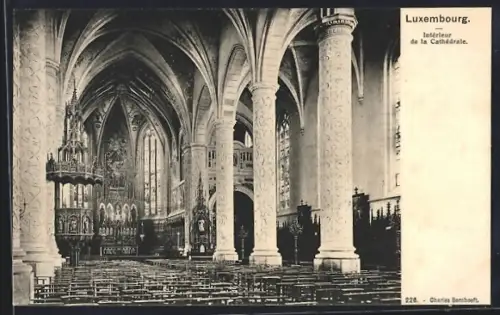 AK Luxembourg, Intérieur de la Cathédrale