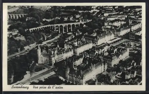 AK Luxembourg, Vue prise de l`avion
