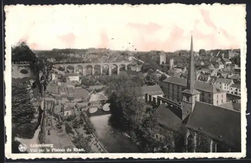 AK Luxembourg, Vue sur le Plateau du Rham