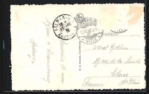 AK Luxembourg, Vue sur le Plateau du Rham