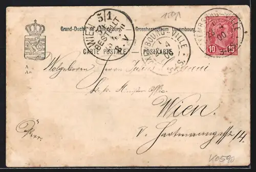 AK Luxembourg, Vue prise de la caserne des Volontaires