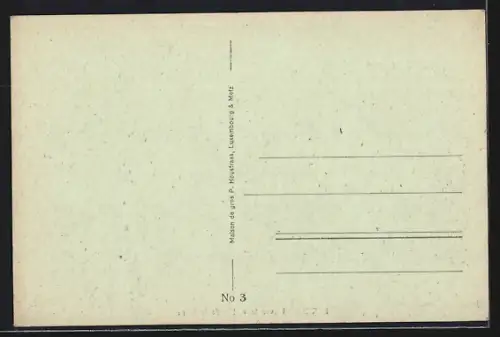 AK Diekirch, Panorama mit Sauertal