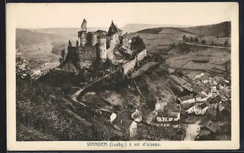 AK Vianden, Vianden à vol d`oiseau