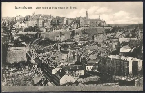 AK Luxembourg, Ville haute et Ville basse du Grund