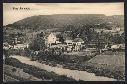 AK Burg Bollendorf, Vue générale