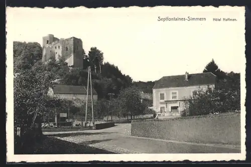 AK Septfontaines-Simmern, Hôtel Hoffmann
