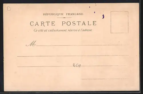 Künstler-AK Monaco, Vue générale