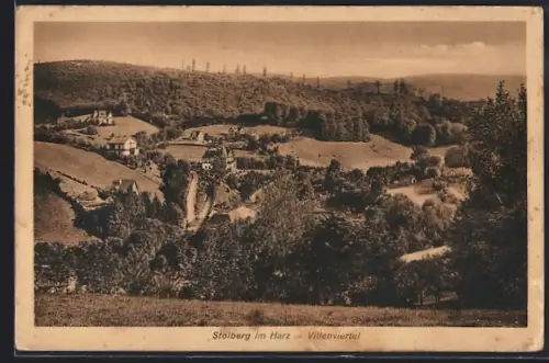 AK Stolberg im Harz, Villenviertel