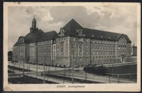 AK Essen / Ruhr, Justizgebäude