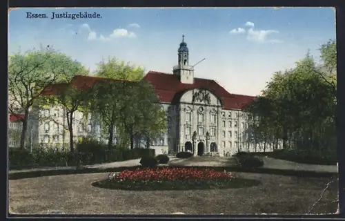 AK Essen / Ruhr, Justizgebäude
