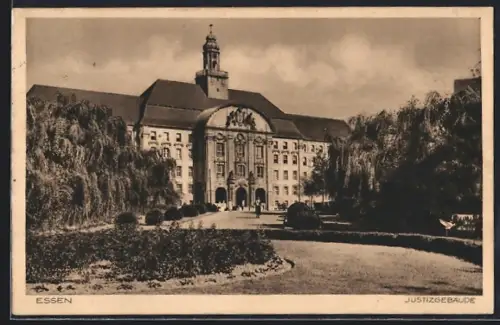 AK Essen / Ruhr, Justizgebäude