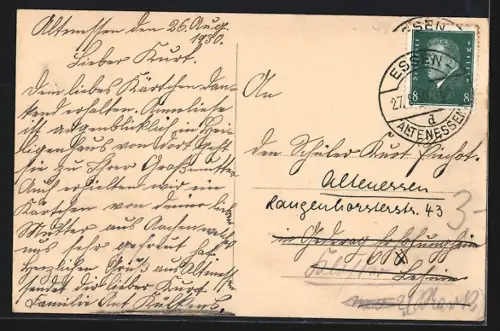 AK Essen / Ruhr, Justizgebäude