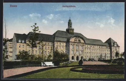 AK Essen / Ruhr, Justizgebäude