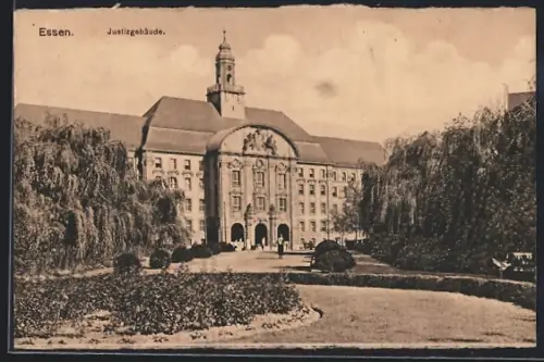 AK Essen / Ruhr, Justizgebäude