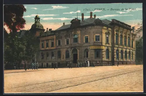 AK Essen / Ruhr, Bureau de la Place
