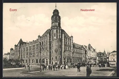 AK Essen, Hauptpostamt