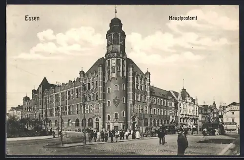 AK Essen, Hauptpostamt